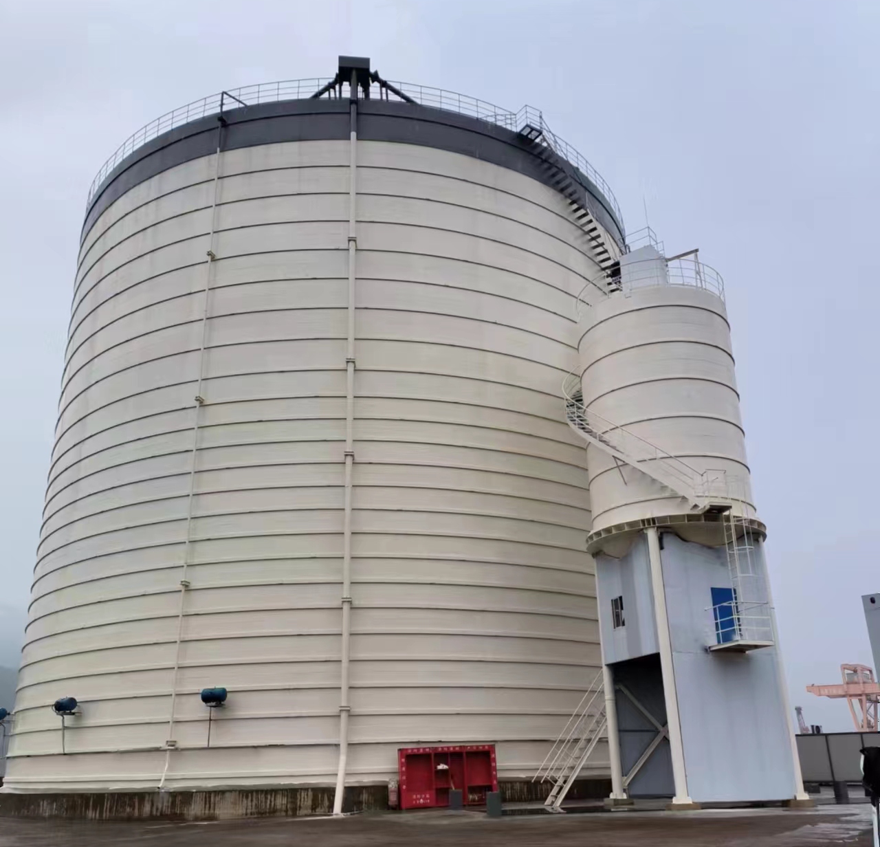 铜陵10万吨水泥钢板库