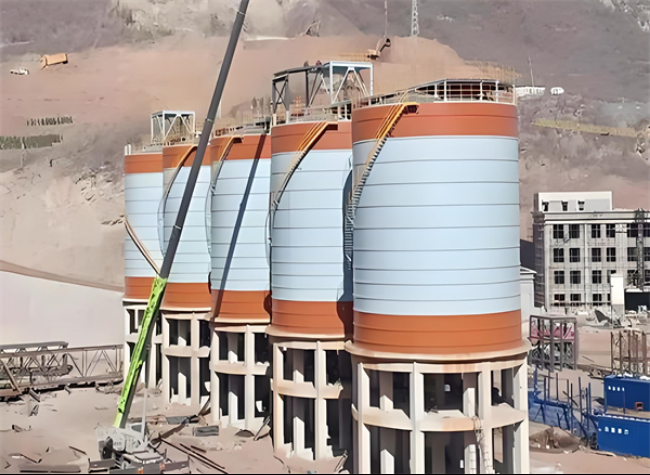 铜陵高架钢板仓